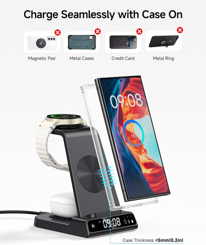 Phelinta 3-in-1 wireless charger
Phelinta Samsung wireless charging station
Phelinta fast charger for Samsung Galaxy
Phelinta charging dock for Samsung Watch Ultra
Phelinta wireless charger for Galaxy S25 Ultra
Phelinta charger for Samsung Galaxy Buds
Phelinta digital clock wireless charging station
Phelinta dimmable clock charger
Phelinta multi-device charging stand
Phelinta wireless charger for Samsung phones
Phelinta 3-in-1 Samsung charger with clock
Phelinta fast charging dock for Samsung devices