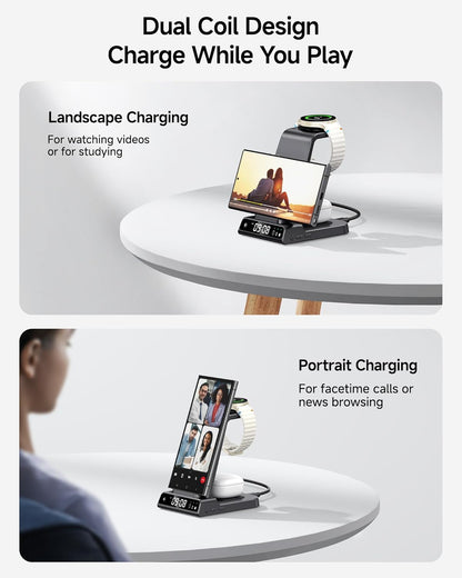 Phelinta 3-in-1 wireless charger
Phelinta Samsung wireless charging station
Phelinta fast charger for Samsung Galaxy
Phelinta charging dock for Samsung Watch Ultra
Phelinta wireless charger for Galaxy S25 Ultra
Phelinta charger for Samsung Galaxy Buds
Phelinta digital clock wireless charging station
Phelinta dimmable clock charger
Phelinta multi-device charging stand
Phelinta wireless charger for Samsung phones
Phelinta 3-in-1 Samsung charger with clock
Phelinta fast charging dock for Samsung devices