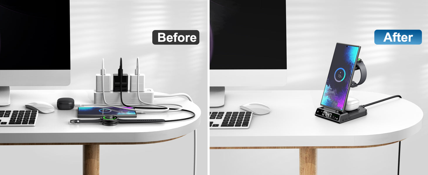 Phelinta 3-in-1 wireless charger
Phelinta Samsung wireless charging station
Phelinta fast charger for Samsung Galaxy
Phelinta charging dock for Samsung Watch Ultra
Phelinta wireless charger for Galaxy S25 Ultra
Phelinta charger for Samsung Galaxy Buds
Phelinta digital clock wireless charging station
Phelinta dimmable clock charger
Phelinta multi-device charging stand
Phelinta wireless charger for Samsung phones
Phelinta 3-in-1 Samsung charger with clock
Phelinta fast charging dock for Samsung devices
Phelin